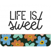 The Good Life: March 2019 Words & Tags Kit: word art tag life is sweet