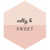 The Good Life- March 2019- Beach Words and Tags- Tag Salty Sweet
