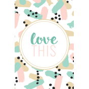 The Good Life- July 2019 Journal Me- Card 3 4x6