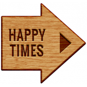 The Good Life- November 2019 Elements- Wood Label Happy Times