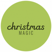 The Good Life: December 2019 Christmas Labels & Words Kit- label christmas magic