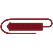 The Good Life: January 2020 Elements Kit- rubber clip red