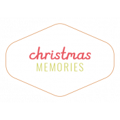 Deck The Halls Words & Labels- Label Christmas Memories