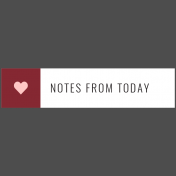 The Good Life- January 2020 Lables & Words- Label Notes From Today