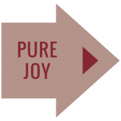 The Good Life- January 2020 Lables & Words- Label Pure Joy