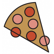 The Good Life- February 2020 Tags & Stickers- Sticker Pizza