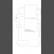 Travelers Notebook Layout Templates Kit #7- Sketch 7c