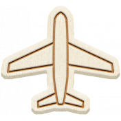 The Good Life: April 2020 Travel Elements Kit- wood airplane