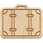 The Good Life: April 2020 Travel Elements Kit- wood suitcase