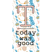 The Good Life- April 2020 Journal Me- Card 03 TN