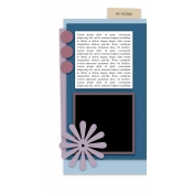 Travelers Notebook Layout Templates Kit #6- Template 6a