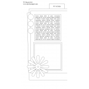 Travelers Notebook Layout Templates Kit #6- Sketch 6a