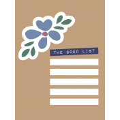 The Good Life- May 2020 Pocket Cards- Card 03 3x4