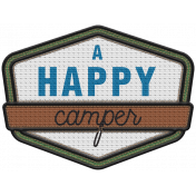 The Good Life: June 2020 Mini Kit- badge happy camper
