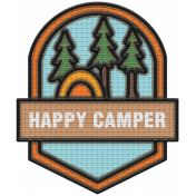 The Good Life- June 2020 Elements- Badge Happy Camper