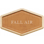 The Good Life: September 2020 Elements Kit word fall air