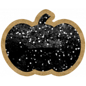 The Good Life- October 2020 Samhain Mini Kit- glitter pumpkin