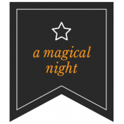 The Good Life- October 2020 Samhain Mini Kit- label a magical night