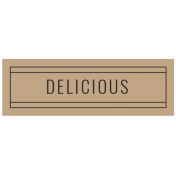 The Good Life: November 2020 Labels Kit- delicious