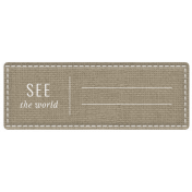World Traveler Bundle #2 - Elements - Label Fabric See The World
