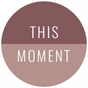 The Good Life: February 2021 Labels Kit- label this moment