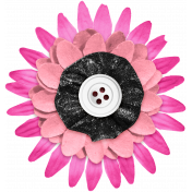 Summer Lovin_Flower-pink white black