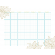 Good Life April 21_Planner Calendar-blank
