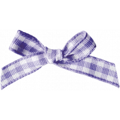 Good Life June 21_Bow-Gingham purple white