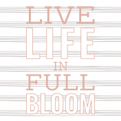 Good Life July 21_Pocket Card-Live Life In Full Bloom 4x4