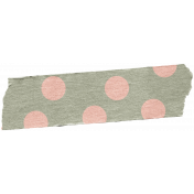 Good Life July 21_Washi Tape-Dots-Green Pink