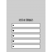 Pocket Card Template Kit #9_Pocket Card-List-List Of Things 3x4