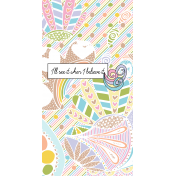 Unicorn Tea Party Journal Me Kit- Travelers Notebook 4