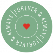 The Good Life: September 2021 Labels Kit- forever and always