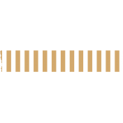 Good Life Sep 21_Washi Tape-Stripe-Brown White Small