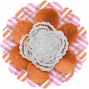 Good Life Oct 21_Flower Layered-Pink Orange White