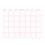 The Good Life: October 2021 Calendars Kit- Planner Calendar Blank