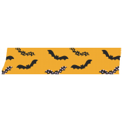 Good Life Oct 21_Washi Tape-Bats-Orange