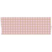 Good Life Oct 21_Washi Tape-Dots Medium-Pink Tan