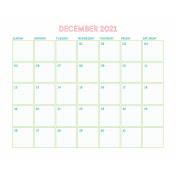 The Good Life: December 2021 Calendars Kit- Planner Calendar