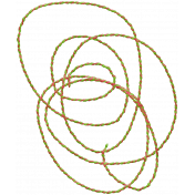 Good Life: December 2021 Elements- String Pink Green Twine