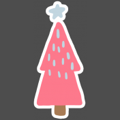 Good Life: December 2021 Stickers & Tape- Xmas Tree Sticker 4