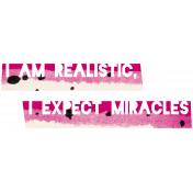 The Good Life: January 2022 label expect miracles