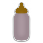 GL22 Mar Puffy Sticker Bottle