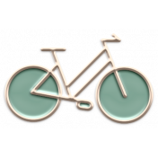 The Good Life: April 2022 Elements- Enamel bike