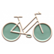 The Good Life: April 2022 Elements- Enamel bike