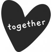 The Good Life: June 2022 Heart Together Template