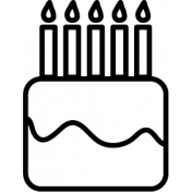 The Good Life: June 2022 Icon Cake Template