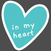 Good Life June 2022: Heart Sticker- In My Heart