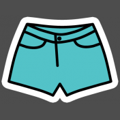 Good Life June 2022: Sticker- Shorts