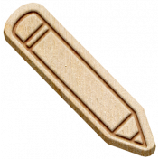 GL22 June School's Out Badge Birch Pencil